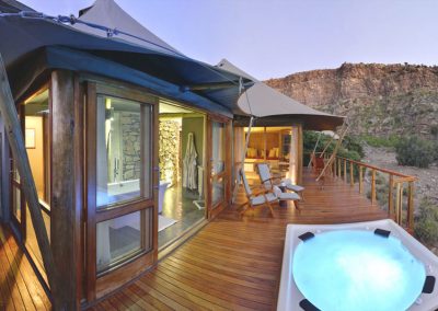 Fünf-Sterne Safari Unterkunft