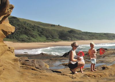 Sonnige Tage am Strand